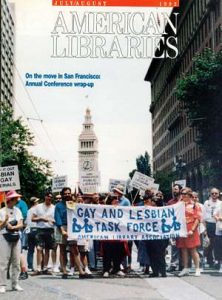 The 1992 July/August issue of <em>American Libraries.</em>