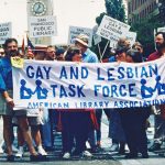 The ALA Gay and Lesbian Task Force ­marching in the 1992 San Francisco Pride parade.