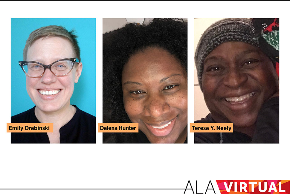 Graphic: Emily Drabinski, Dalena Hunter, and Teresa Y. Neely