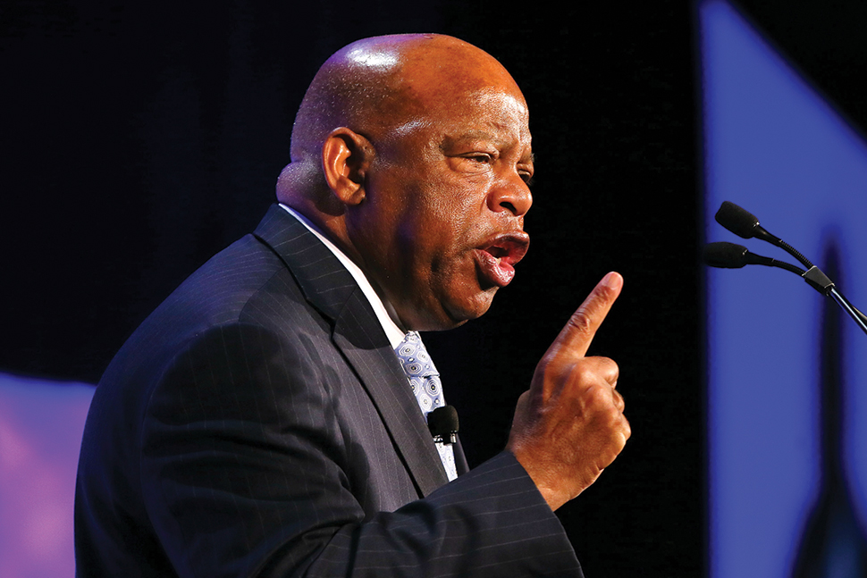 US Rep. John Lewis (D-Ga.) speaks to attendees at the 2013 ALA Annual Conference and Exhibition in Chicago.