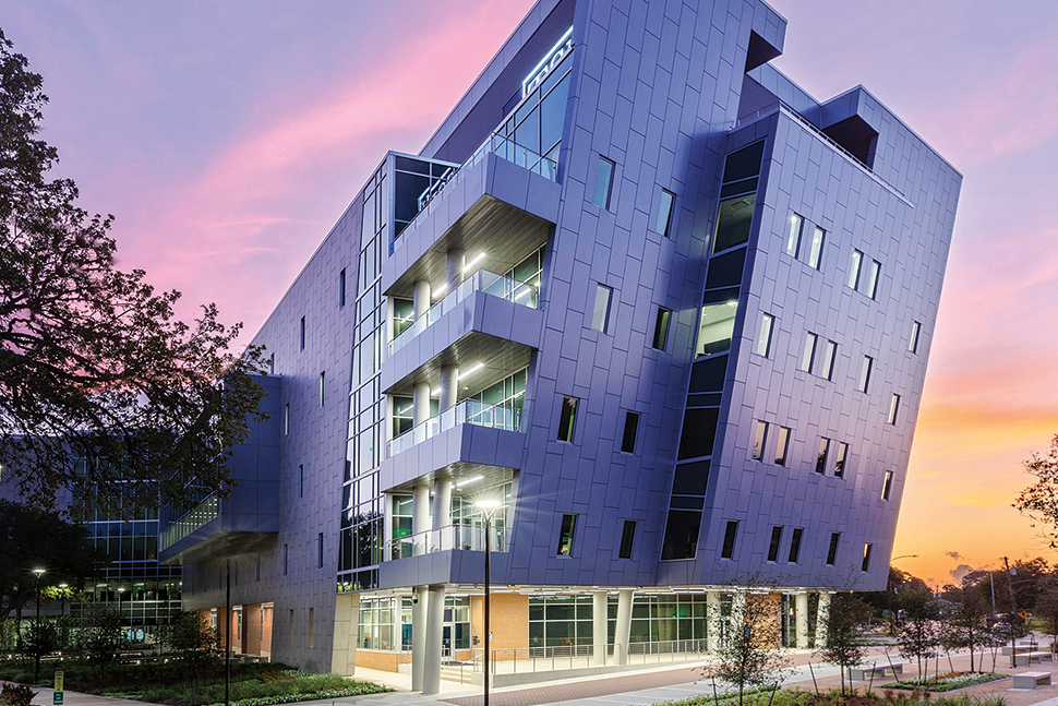 The Library Learning Center at Texas Southern University in Houston