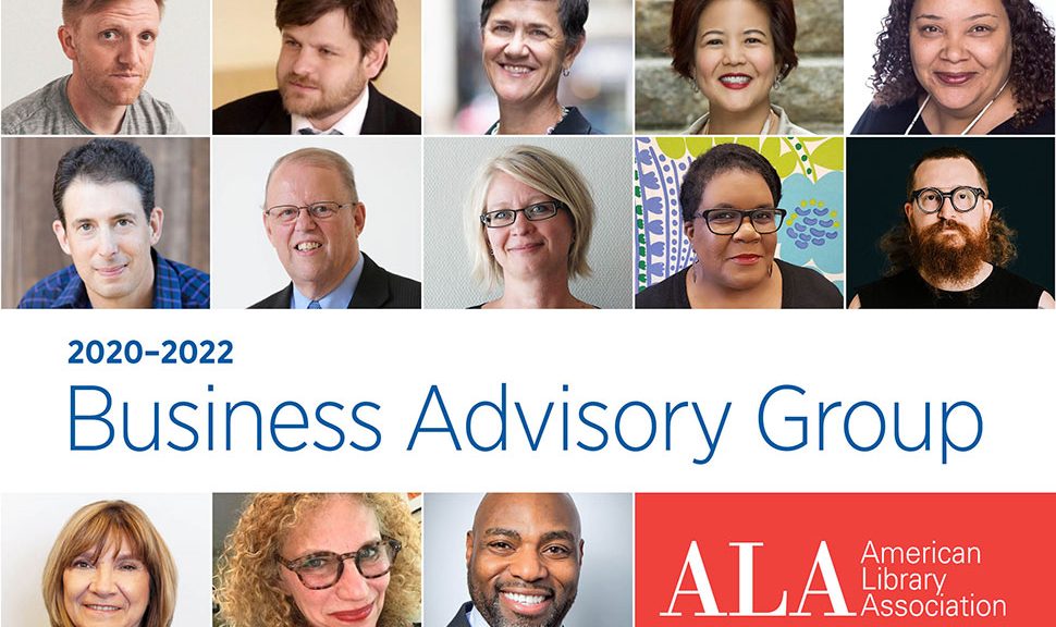 ALA Business Advisory Group with headshots of members in a grid