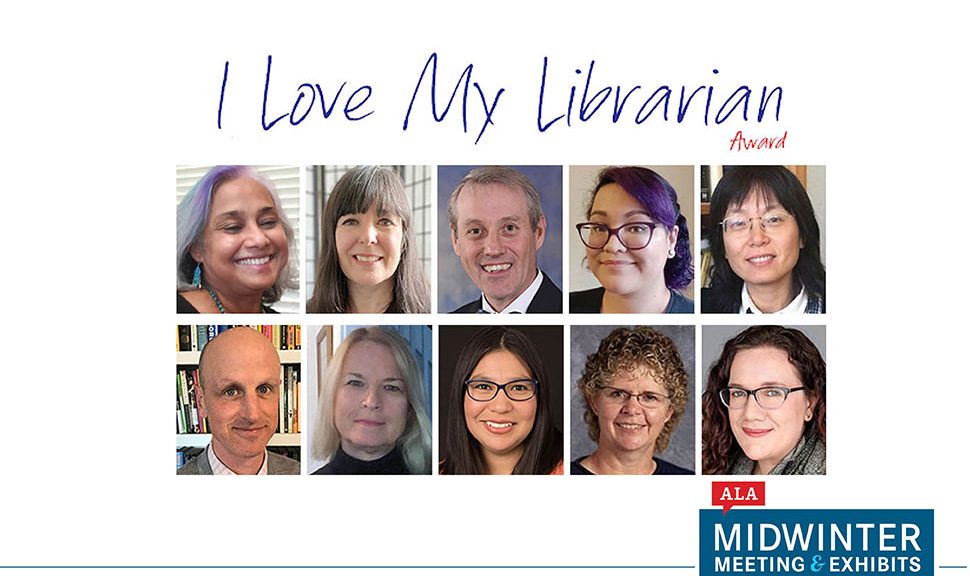 I Love My Librarian Award winners 2021