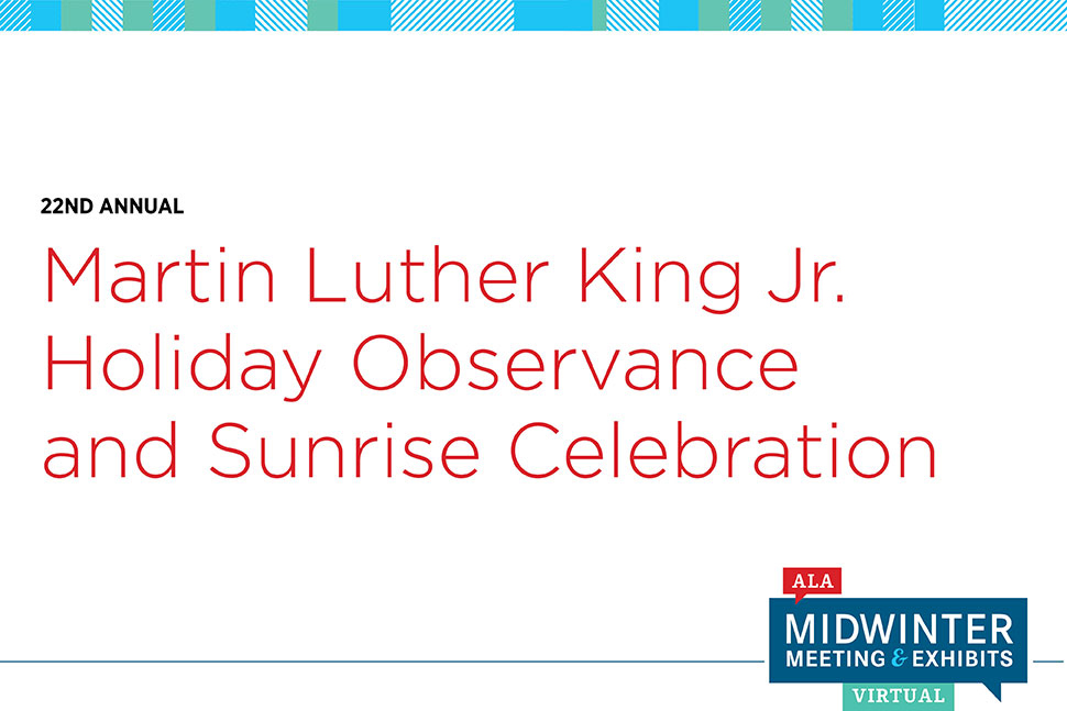 Martin Luther King Jr. Holiday Observance and Sunrise Celebration