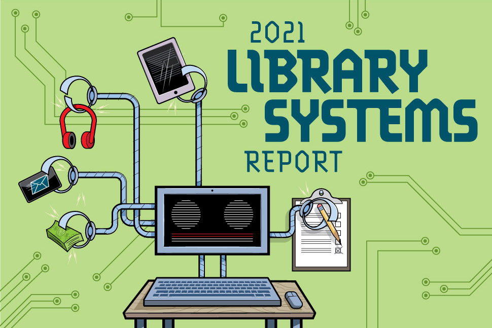 Rapport sur les systèmes de bibliothèque 2021 (Illustration: Tom Deja)