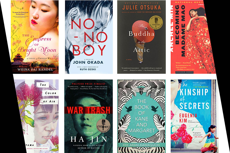 AAPI booklist covers