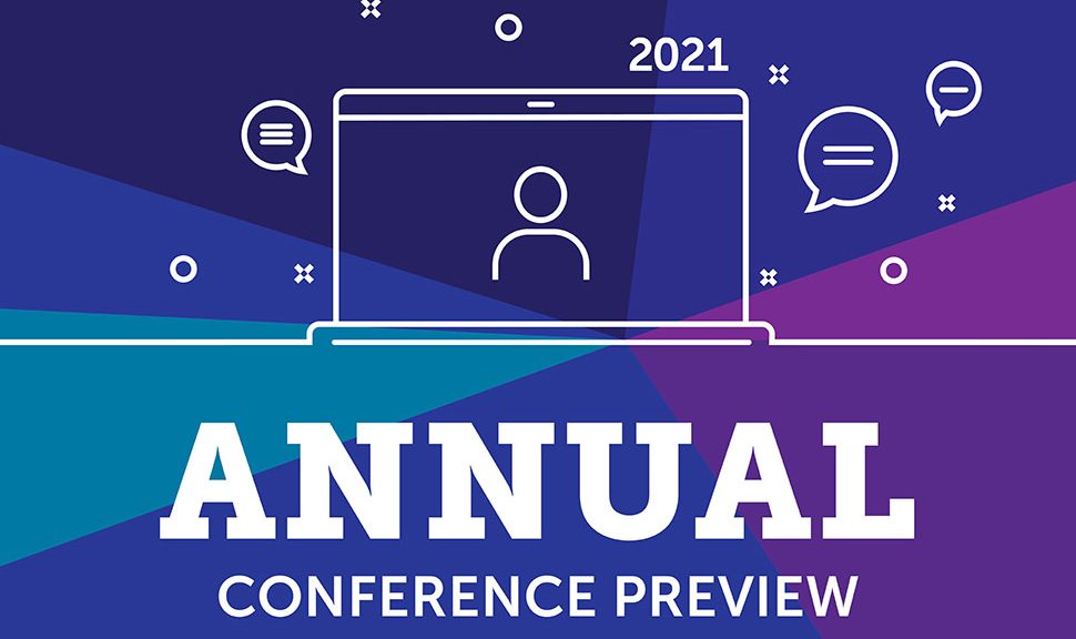 Graphic reading "Annual Conference Preview"