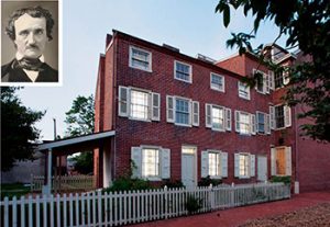 Edgar Allan Poe House. Photo by Gary Tarleton/National Park Service