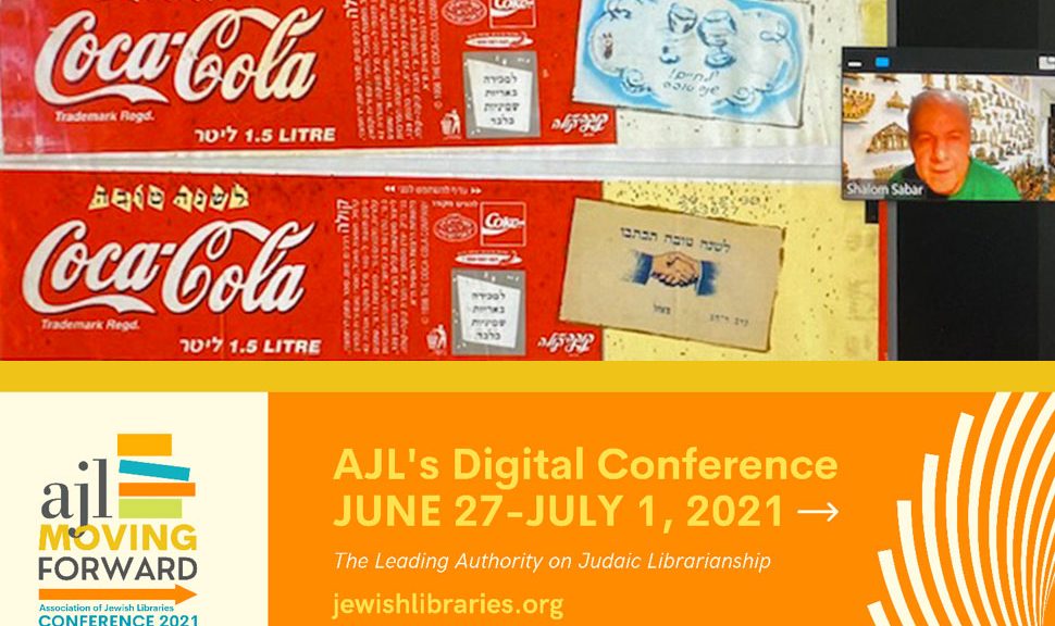 Shalom Sabar, professor of Jewish art and folklore at Hebrew University of Jerusalem, presents a program at the 2021 AJL Digital Conference.
