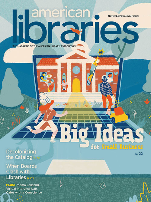 American Libraries November/December 2021 cover