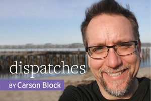 Photo of Dispatches author Carson Block