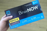 COVID-19 BinaxNOW testing kit