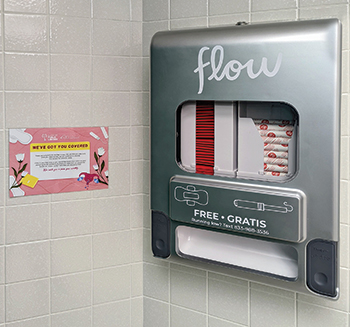 Menstrual supply dispensers at local libraries part of mission to end  'period poverty', Local News