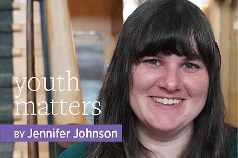 A photo of Jennifer Johnson, the author of June's Youth Matters column