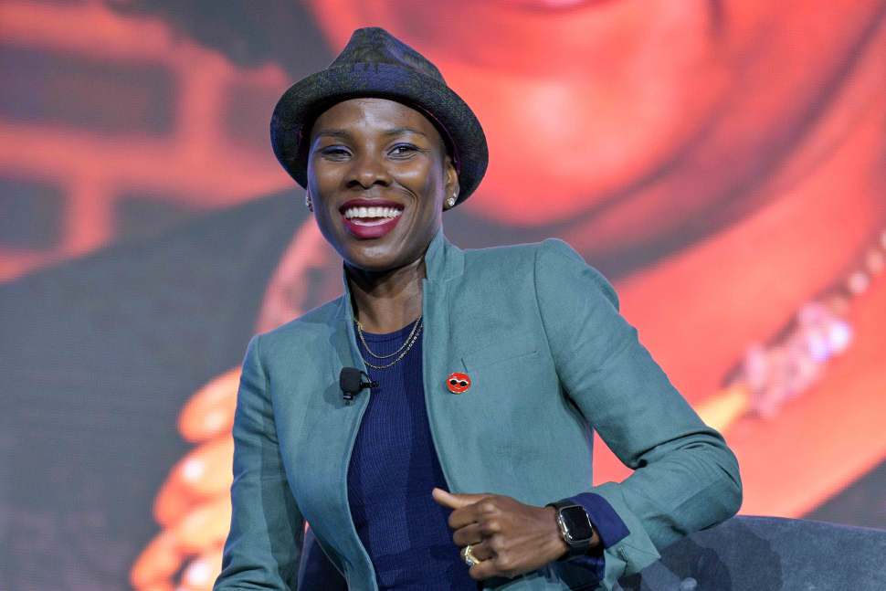 Luvvie Ajayi Jones appears as Closing Speaker at the American Library Association's 2022 Annual Conference and Exhibition in Washington, D.C., on June 28.