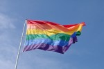 Photo of rainbow Pride flag