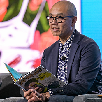 Philip Lee, cofounder and publisher of Readers to Eaters