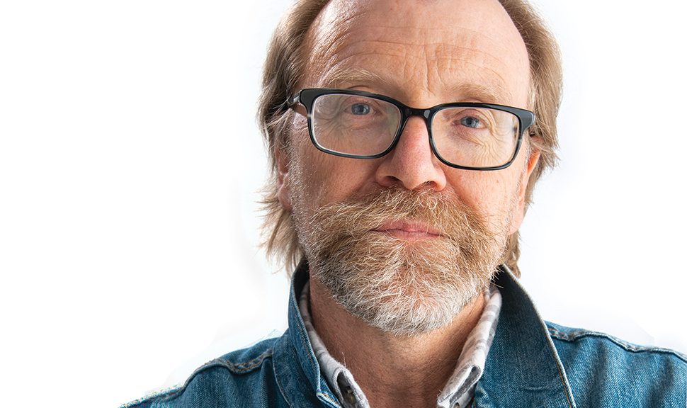 Photo of George Saunders by Zach Krahmer