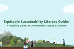 Front of Equitable Sustainability Library Guide, which received a 2021 Carnegie-Whitney Grant