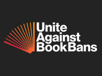 Unite Against Book Bans logo