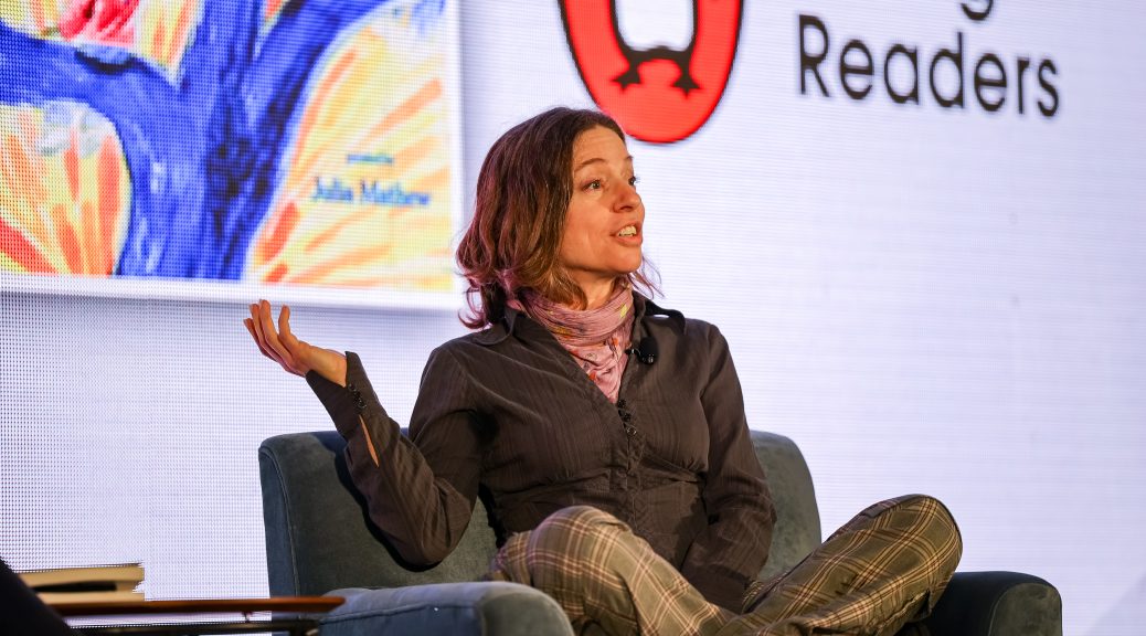 Ani DiFranco discusses her new children's book, The Knowing, at the 2023 LibLearnX Conference in New Orleans.