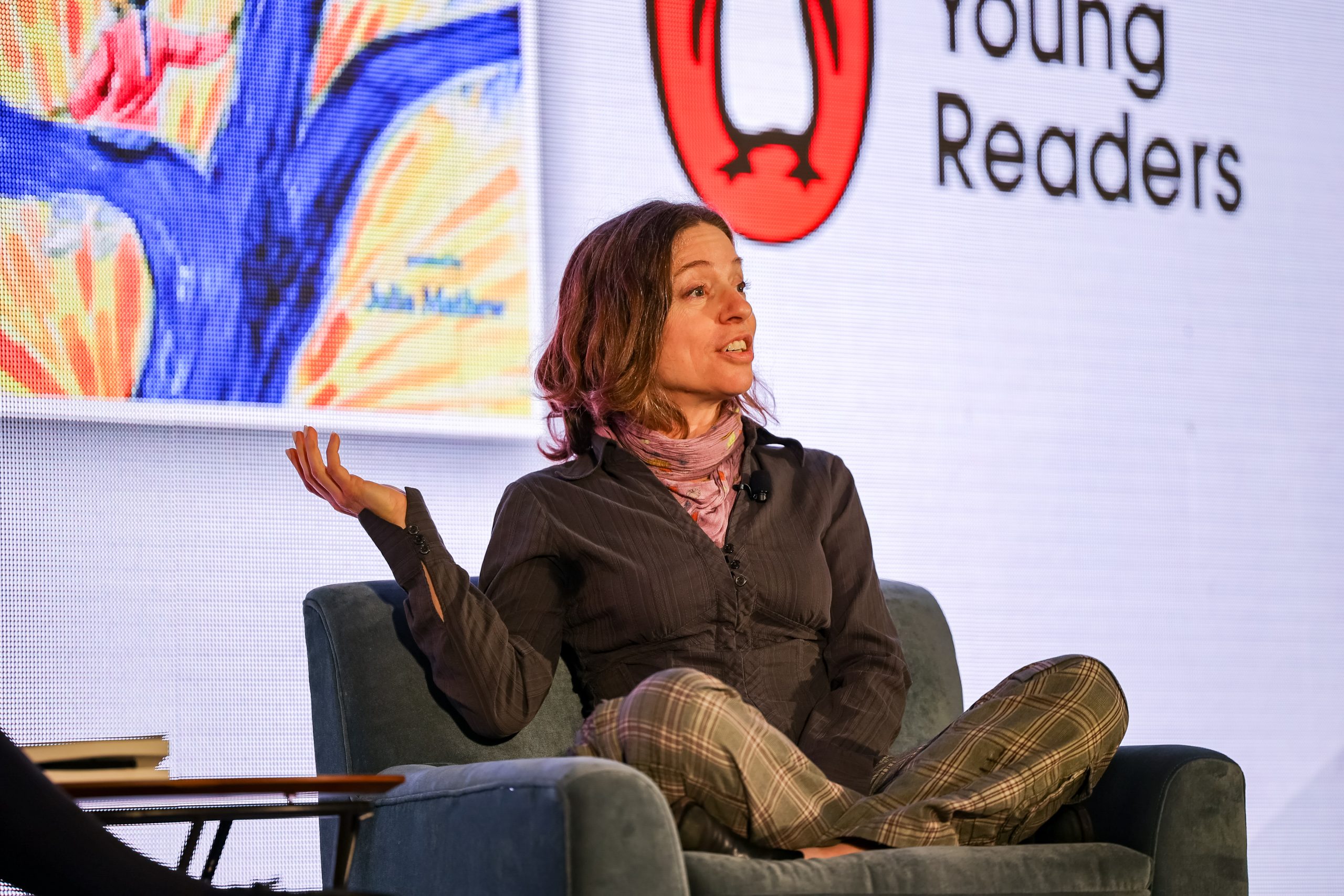 Ani DiFranco discusses her new children's book, The Knowing, at the 2023 LibLearnX Conference in New Orleans.