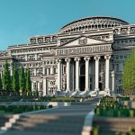 An image of Minecraft's Uncensored Library.