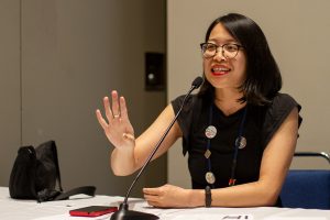 Christy Lau, senior children's librarian at New York Public Library shares stories from the library's Teen Reading Ambassadors program at ALA's 2023 Annual Conference and Exhibition in Chicago.