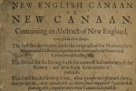 Cover page for New English Canaan