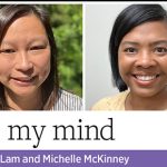 Headshots of Nia Lam and Michelle McKinney