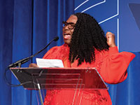 photo of Tracie Hall at the 2022 National Book Awards