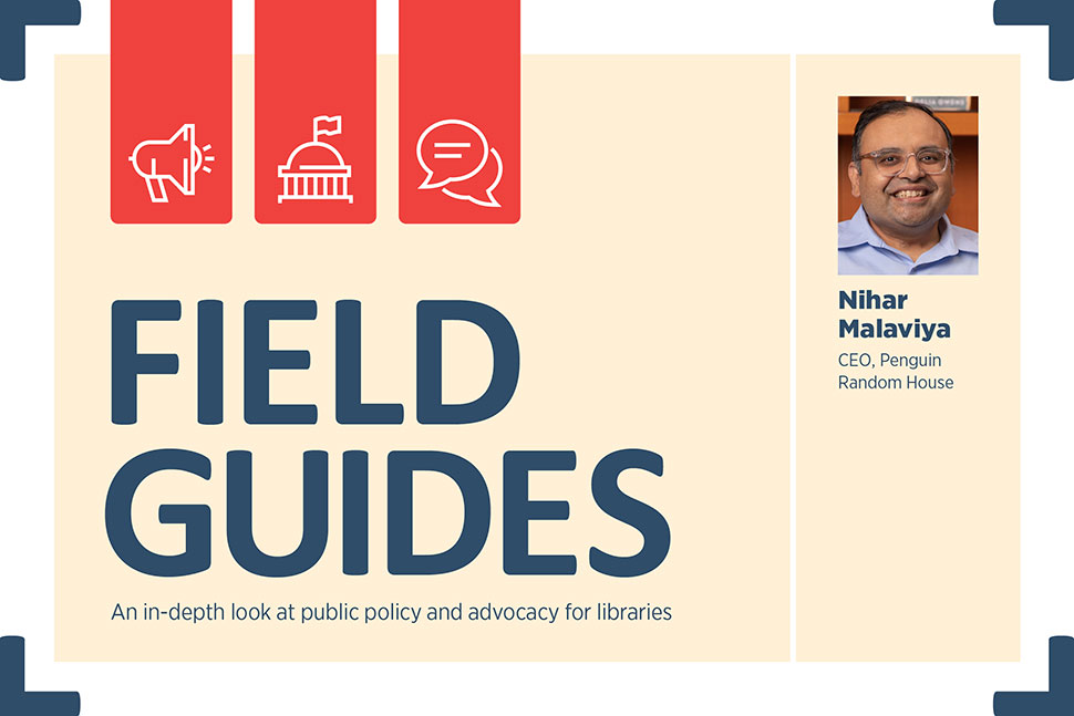 Graphic of Field Guides with Nihar Malaviya's headshot