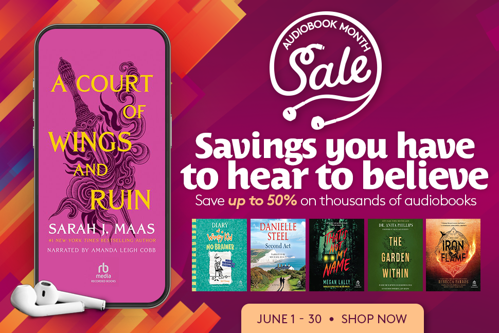 OverDrive Audiobook Month Sale
