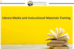 Slide from Florida's Library Media and Instructional Materials Training presentation