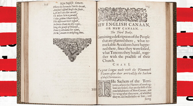 New English Canaan (1637) by Thomas Morton