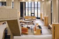 Reading Room in Robarts Common at University of Toronto Libraries in Ontario