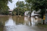 Flooding in Asheville, North Carolina, from the city's Facebook page.