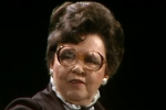 Norma Gabler in a screencap from a 1982 episode of Firing Line with William F. Buckley Jr.