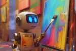 Robot painting