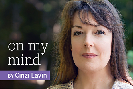 Headshot for author Cinzi Lavin