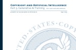 Part of the cover to the US Copyright Office's AI report