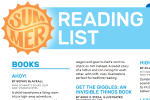 ALSC Summer Reading List