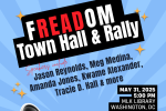 Freadom Town Hall & Rally logo