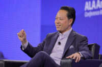 Sacramento District Attorney Thien Ho, talking about his new book about the Golden State Killer case at Annual.