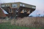 House that appears to be built upside-down