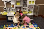 Children playing at Marshall County Public Library