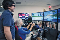 Driving simulator programming at public libraries