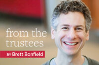 From the Trustees by Brett Bonfield