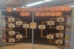 March Madness bracket display