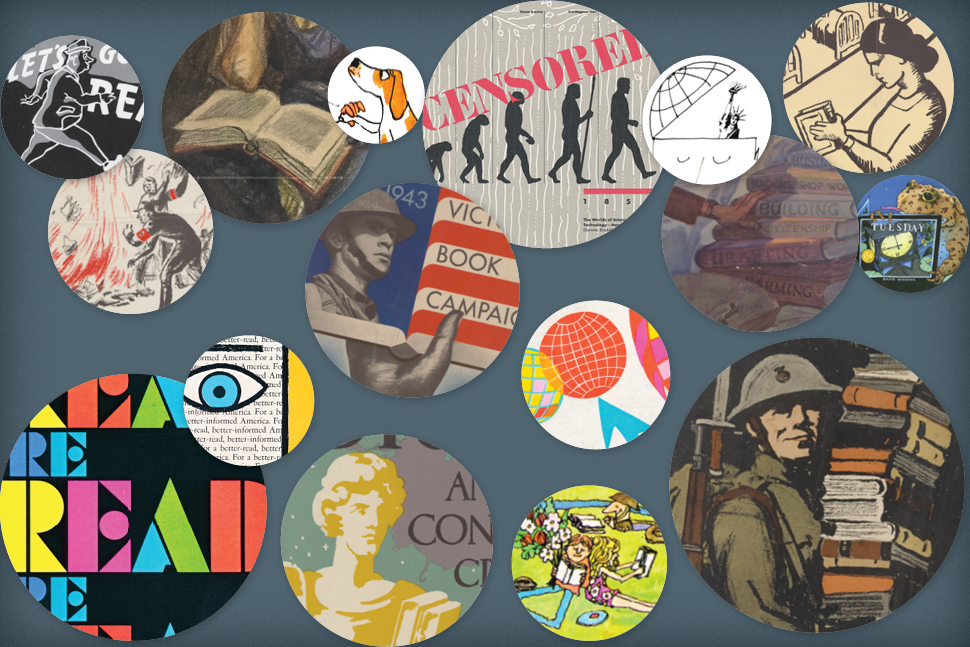 Montage of ALA promotional posters